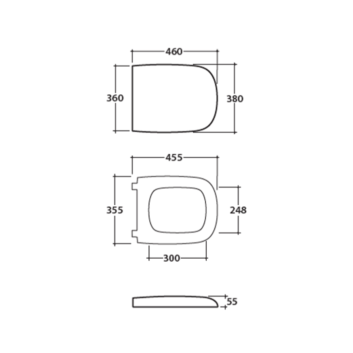 Сиденья для унитазов GLOBO GEA20BI Сиденье для унитаза ARGENTO с системой с системой soft close, цвет, цвет bi (Bianco) 