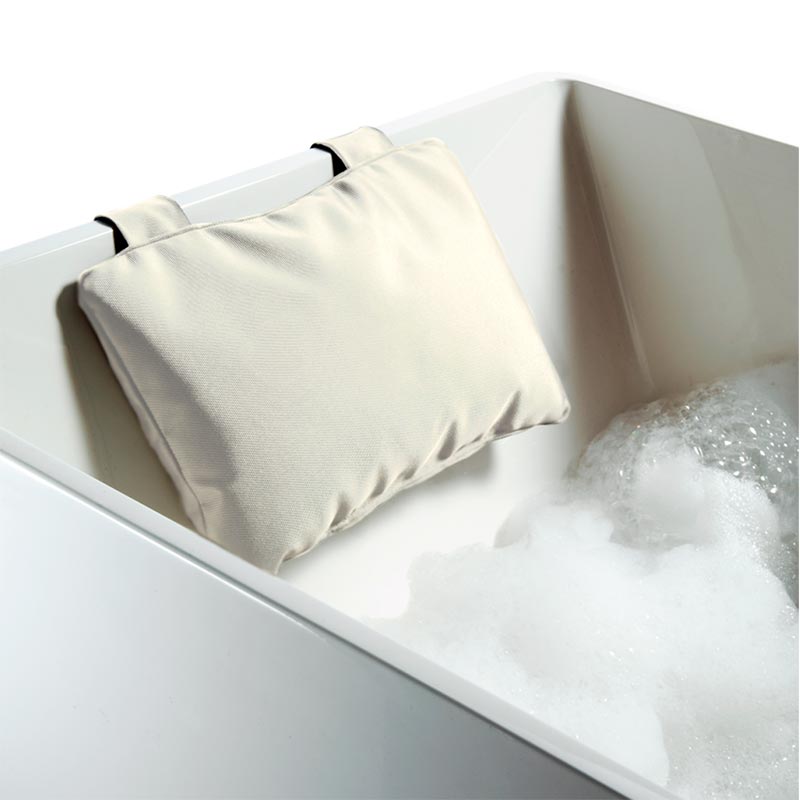 Аксессуары для ванной Подушка шейная для ванной Нейлон / Кремовый 