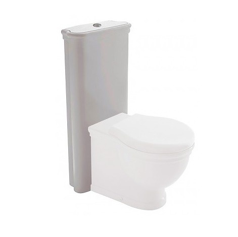 Бачок напольный для приставного унитаза PA025, с креплением, без механизма смыва