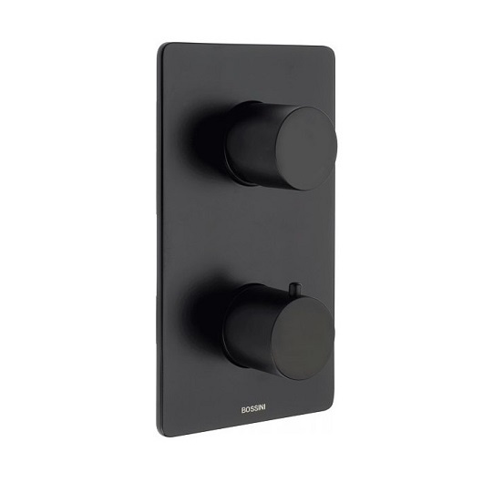 Наружняя часть термостата, черный матовый