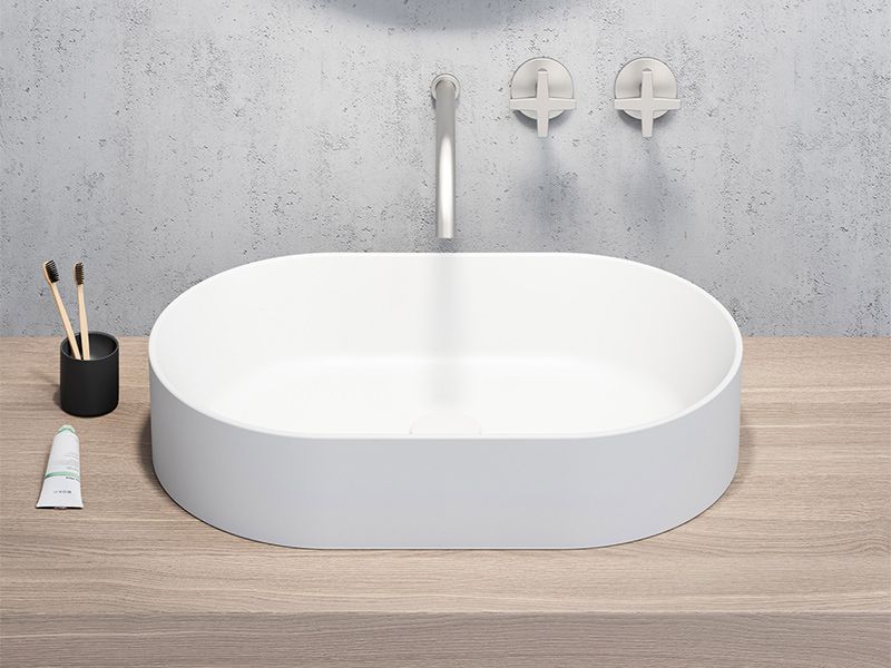 Раковины Раковина накладная 60х37 