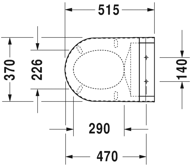 Унитазы-биде Сиденье-биде SensoWash Starck C для унитазов серий ME by Starck, Starck 2, Starck 3, Darling New 