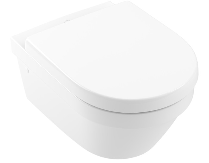 Унитазы Унитаз подвесной безободковый 53х37 см в комплекте с сиденьем с микролифтом 