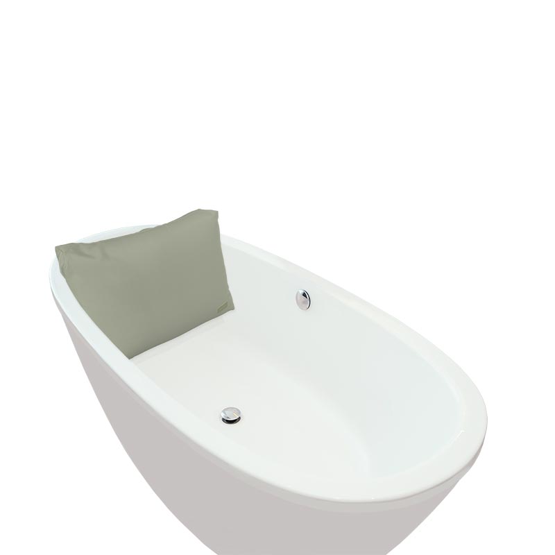 Аксессуары для ванной Подушка для спины для ванной Нейлон / Рид серый 