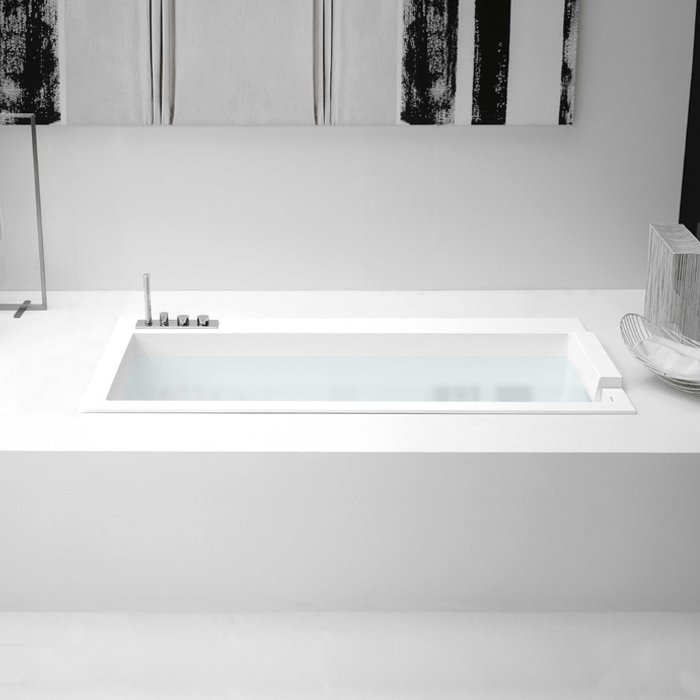 Ванны Ванна встраиваемая 180х90х53.5см, цвет: белый 