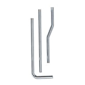 Труба для высокого бачка, хром