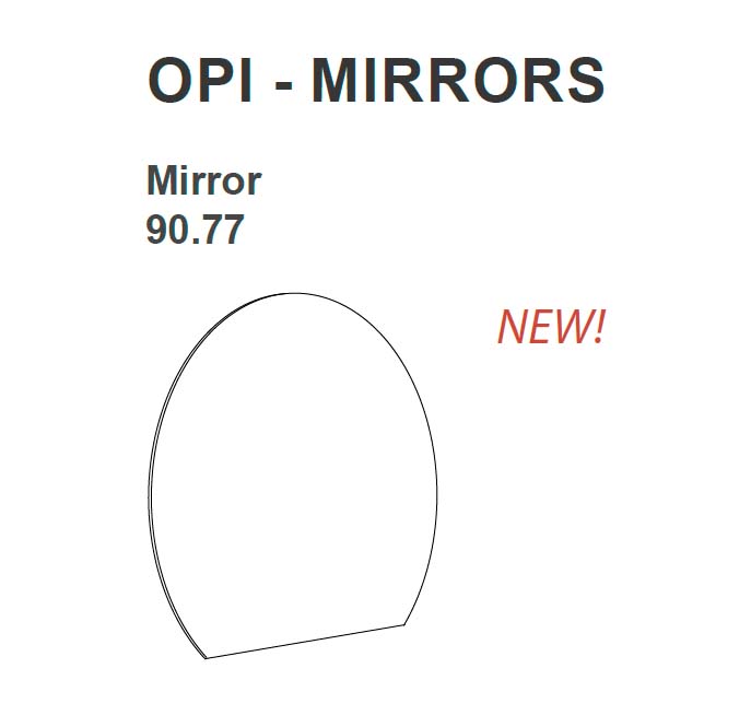 Зеркало, размер 90x77 см