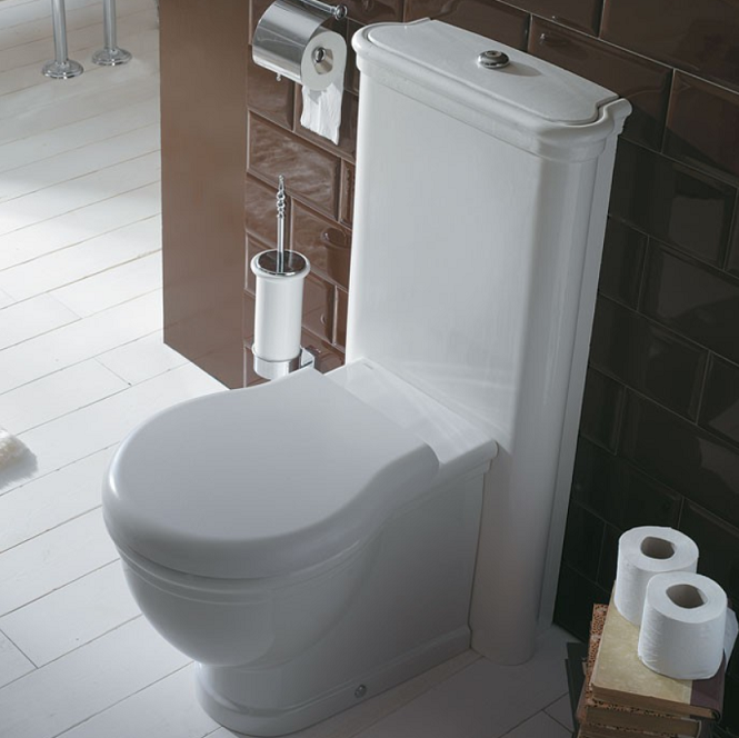 Бачки  для унитазов Бачок напольный для приставного унитаза PA025, с креплением, без механизма смыва 