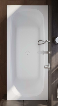 Ванны Ванна 1800x800, DuroCast Smooth, цвет белый матовый 