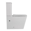 Унитазы Унитаз компакт белый, безободковый