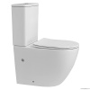 Унитазы Унитаз компакт белый, безободковый