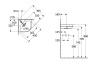 Раковины Угловая раковина 32x32x14,5 см, без перелива