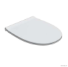 Сиденья для унитазов Сиденье для унитаза с механизмом плавного опускания, цвет белый
