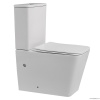 Унитазы Унитаз компакт белый, безободковый