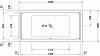Ванны Ванна встраиваемая 200х100 см